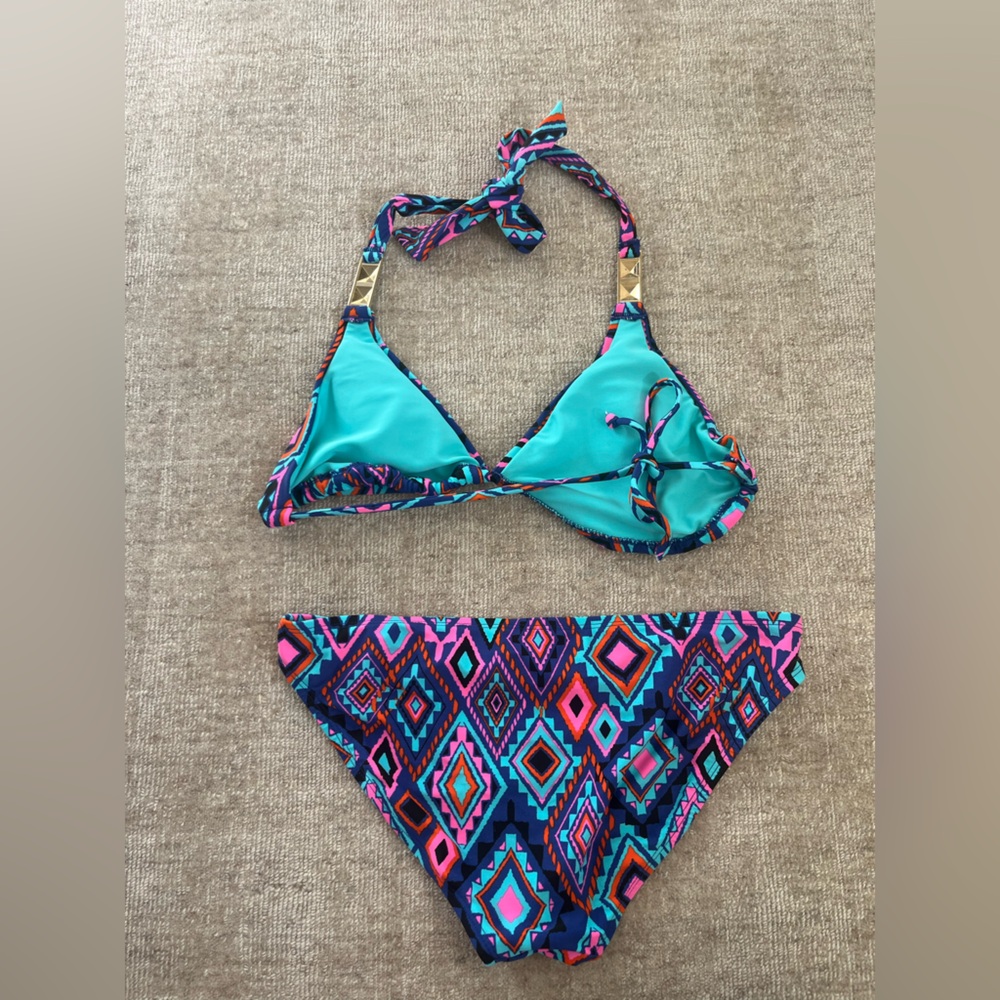 Triangle Geometric Shape Bikini Set - image 3